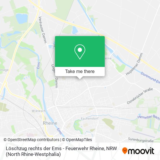 Löschzug rechts der Ems - Feuerwehr Rheine map