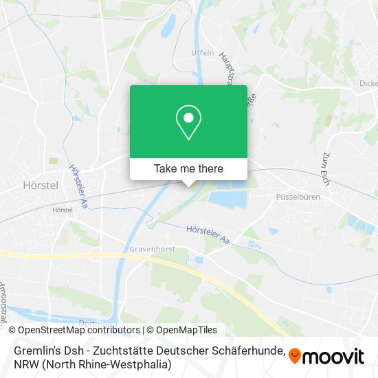Gremlin's Dsh - Zuchtstätte Deutscher Schäferhunde map