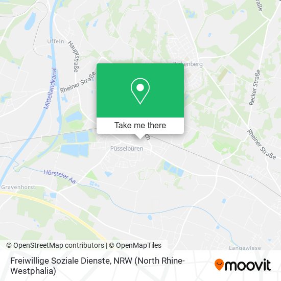 Freiwillige Soziale Dienste map