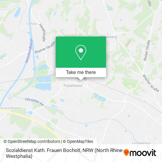 Sozialdienst Kath. Frauen Bocholt map