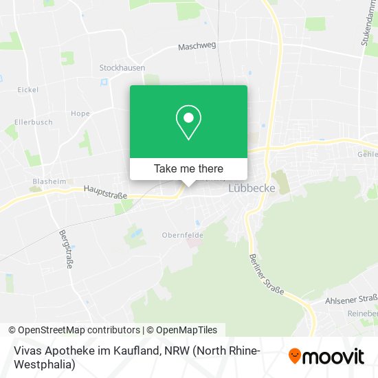 Vivas Apotheke im Kaufland map