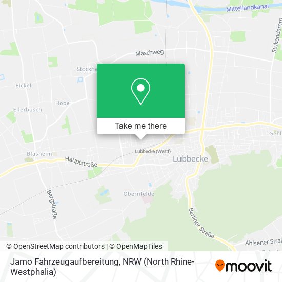 Jamo Fahrzeugaufbereitung map