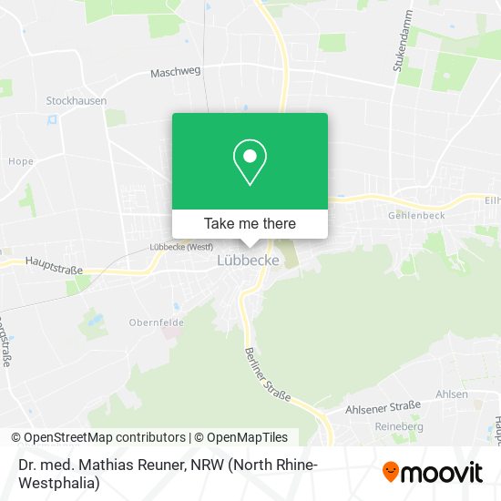 Dr. med. Mathias Reuner map