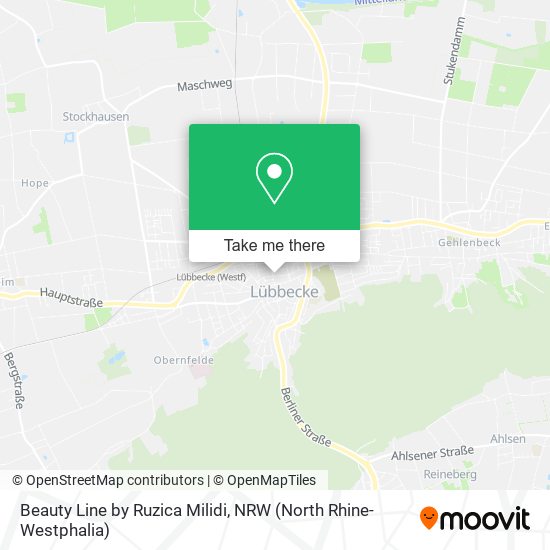 Beauty Line by Ruzica Milidi map