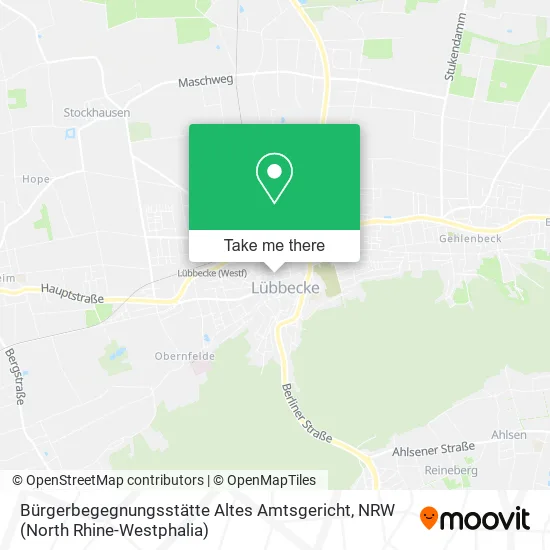 Карта Bürgerbegegnungsstätte Altes Amtsgericht