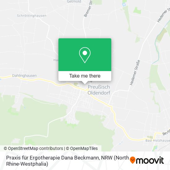 Praxis für Ergotherapie Dana Beckmann map