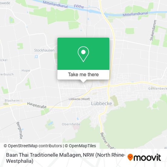 Baan Thai Traditionelle Maßagen map