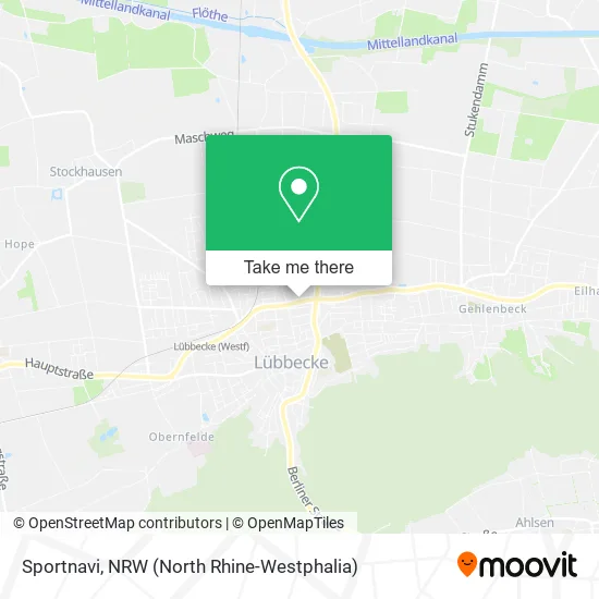 Sportnavi map