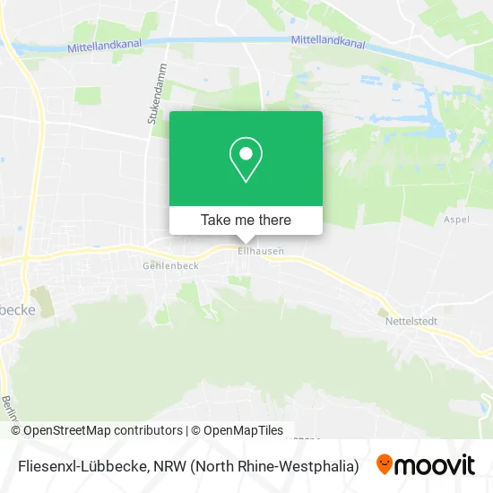 Карта Fliesenxl-Lübbecke