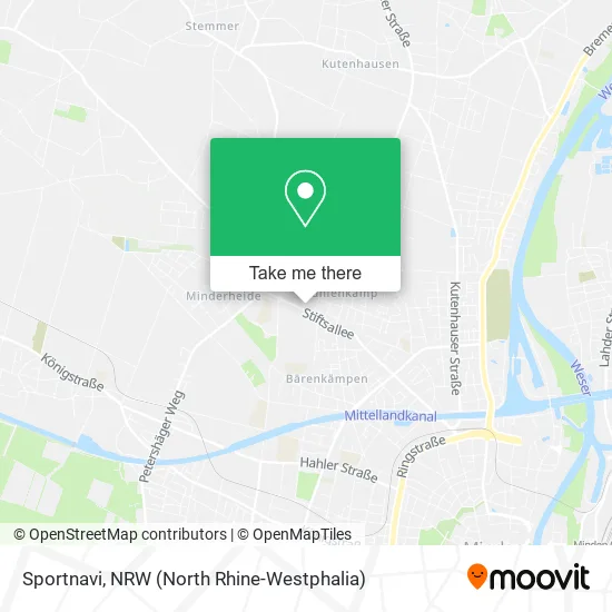 Карта Sportnavi