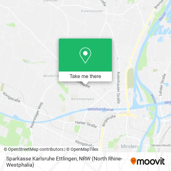 Карта Sparkasse Karlsruhe Ettlingen