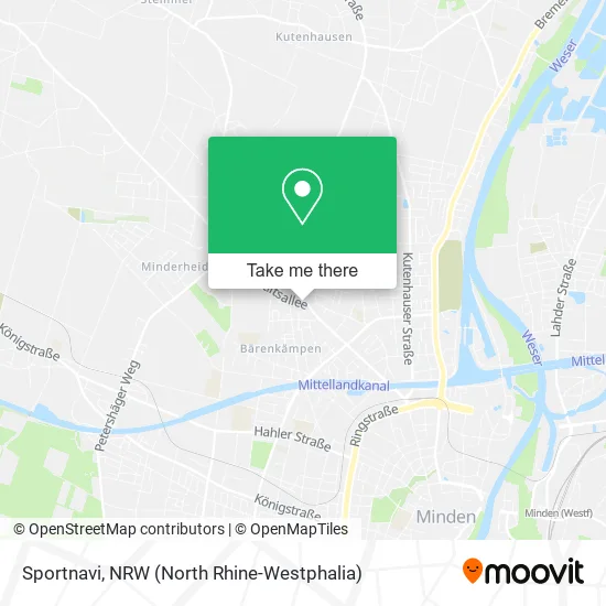Sportnavi map
