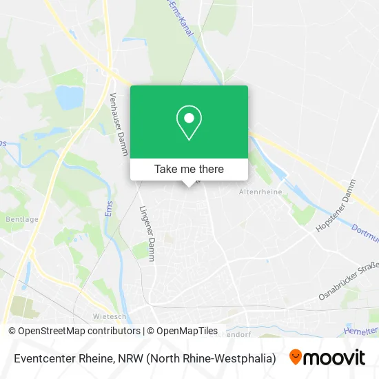 Карта Eventcenter Rheine