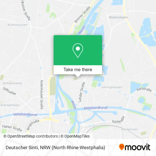 Карта Deutscher Sinti