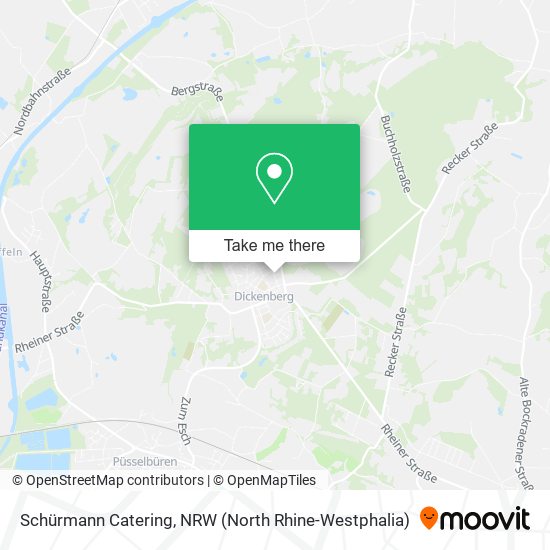 Schürmann Catering map