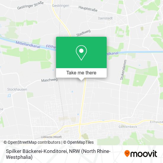 Spilker Bäckerei-Konditorei map