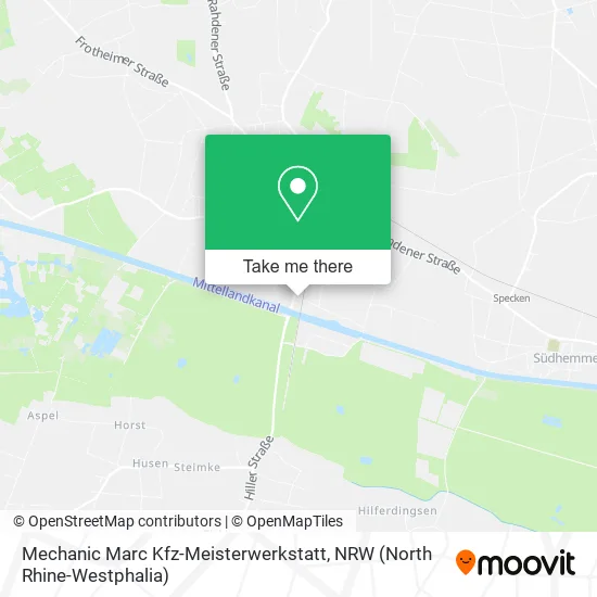 Карта Mechanic Marc Kfz-Meisterwerkstatt