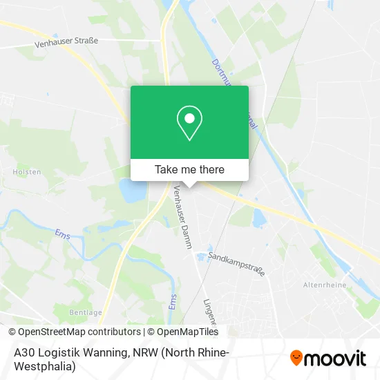 Карта A30 Logistik Wanning