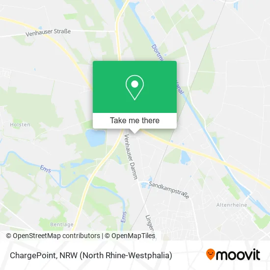 Карта ChargePoint