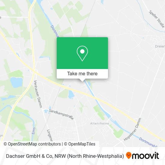 Карта Dachser GmbH & Co