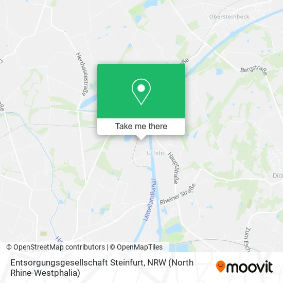 Карта Entsorgungsgesellschaft Steinfurt