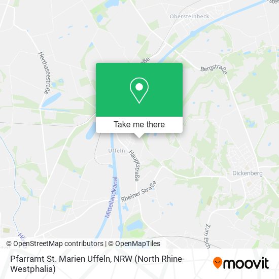 Pfarramt St. Marien Uffeln map