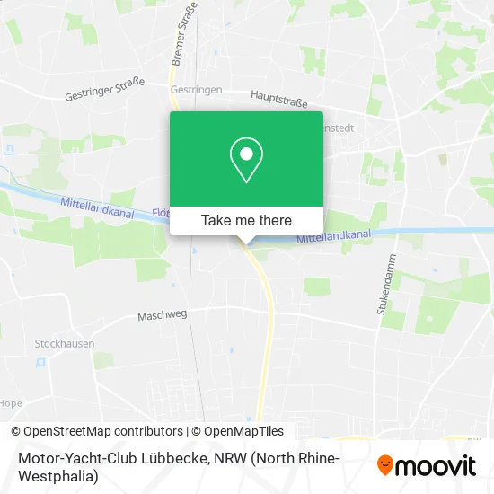 Карта Motor-Yacht-Club Lübbecke