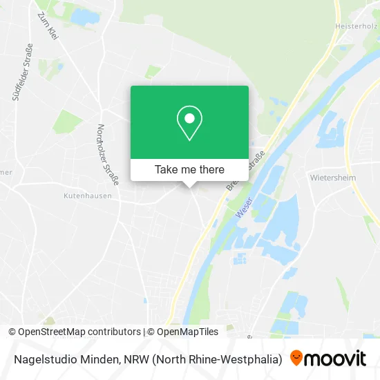 Карта Nagelstudio Minden