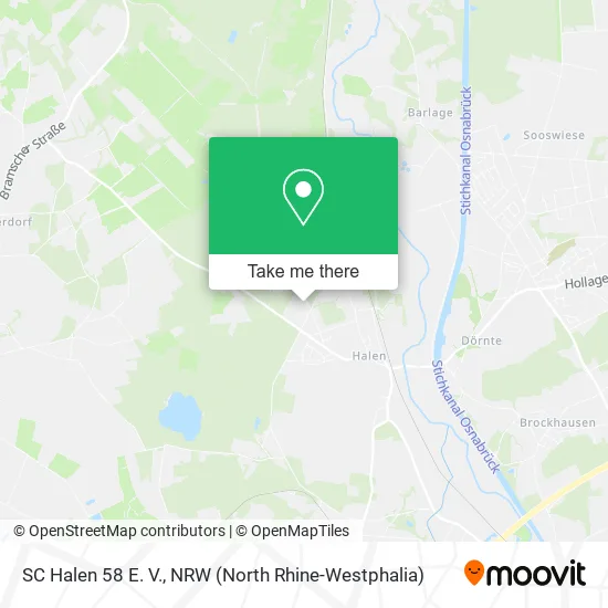 Карта SC Halen 58 E. V.