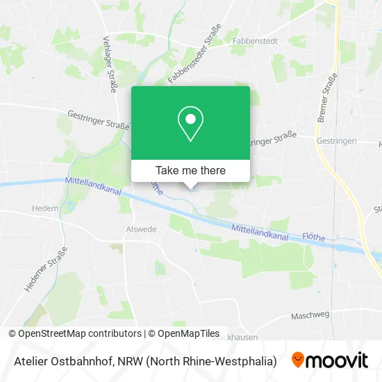 Карта Atelier Ostbahnhof