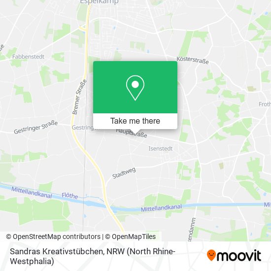 Sandras Kreativstübchen map