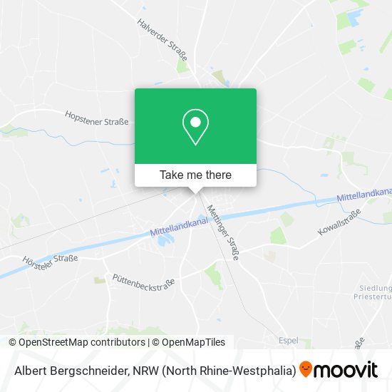 Albert Bergschneider map