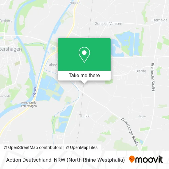 Action Deutschland map