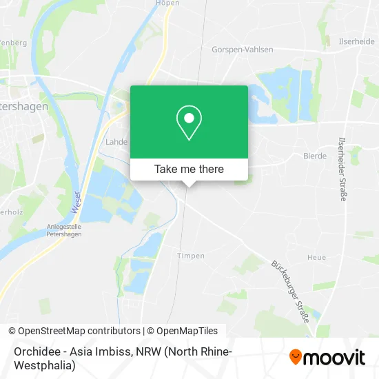 Карта Orchidee - Asia Imbiss