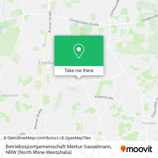 Betriebssportgemeinschaft Merkur Gauselmann map