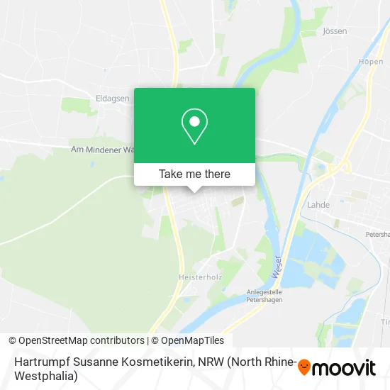 Карта Hartrumpf Susanne Kosmetikerin