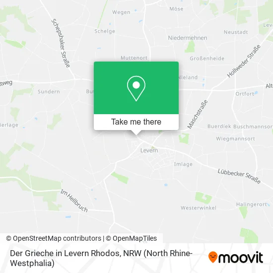 Карта Der Grieche in Levern Rhodos