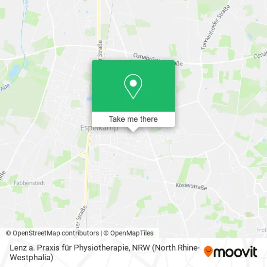 Карта Lenz a. Praxis für Physiotherapie