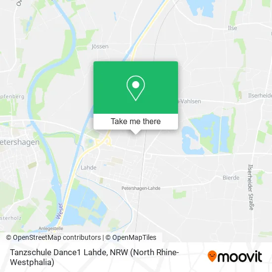 Карта Tanzschule Dance1 Lahde