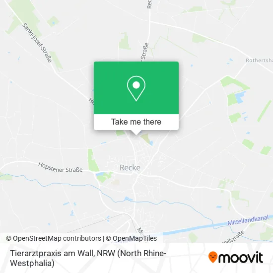 Карта Tierarztpraxis am Wall
