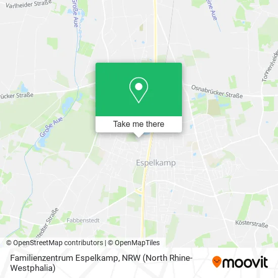 Карта Familienzentrum Espelkamp