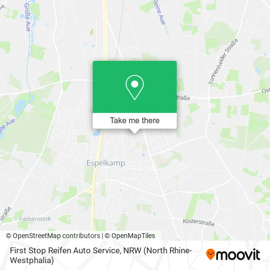 Карта First Stop Reifen Auto Service