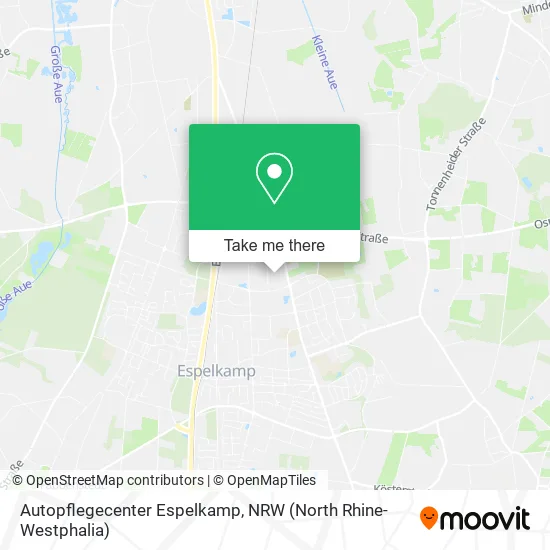 Карта Autopflegecenter Espelkamp