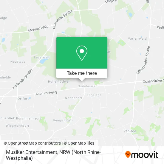 Карта Musiker Entertainment