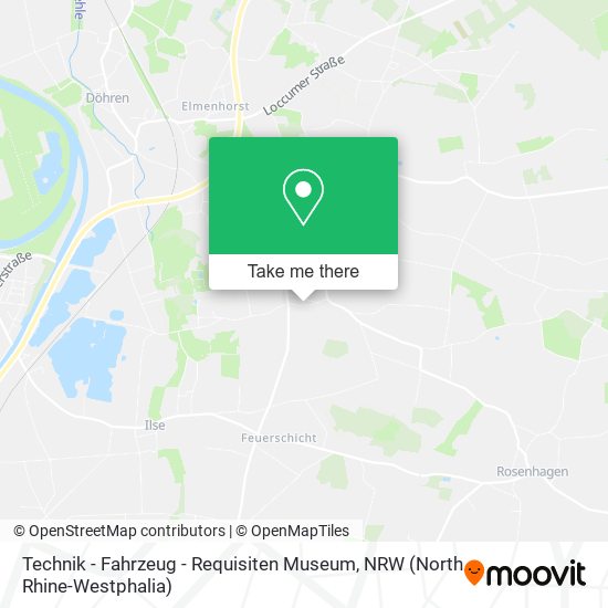 Technik - Fahrzeug - Requisiten Museum map