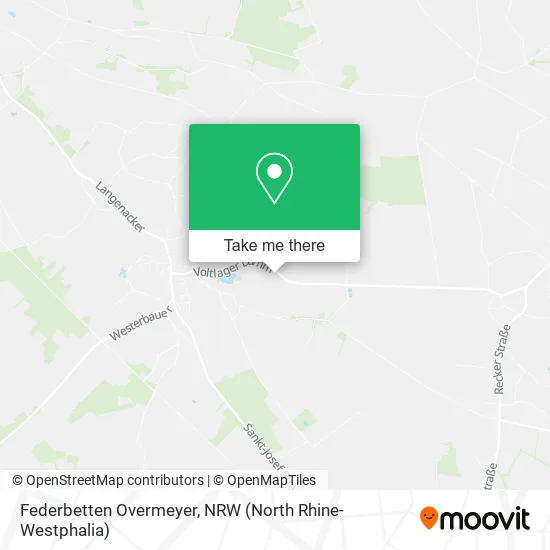 Карта Federbetten Overmeyer