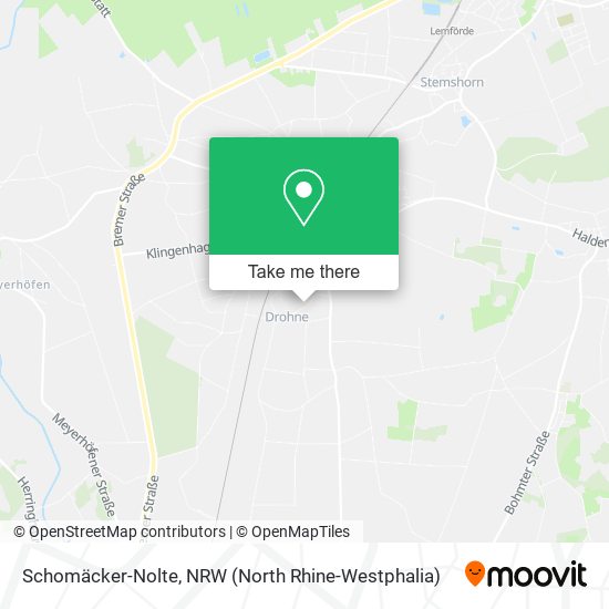 Schomäcker-Nolte map