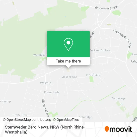Карта Stemweder Berg News