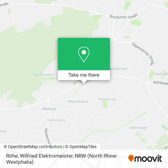 Карта Röhe, Wilfried Elektromeister