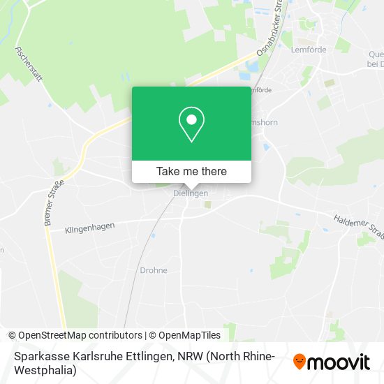 Sparkasse Karlsruhe Ettlingen map